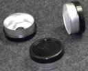 Black 20 mm Flip-off seals 20FOBLACK