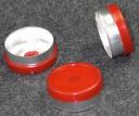 Red 20mm Flip-Off Seals 20FORED